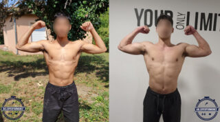 Transformation physique Quentin