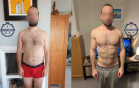 Transformation physique Mohanad de face Transformation physique de Mohanad par Mathieu coach sportif à Toulouse et son application de suivi à distance