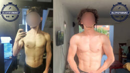 Transformation physique Robin Transformation Robin par mathieu coach sportif à Toulouse grâce à l'accompagnement personnalisé