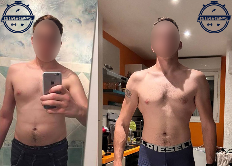 Transformation physique de christian grâce à l'accompagnement en musculation de Mathieu coach sportif à Toulouse