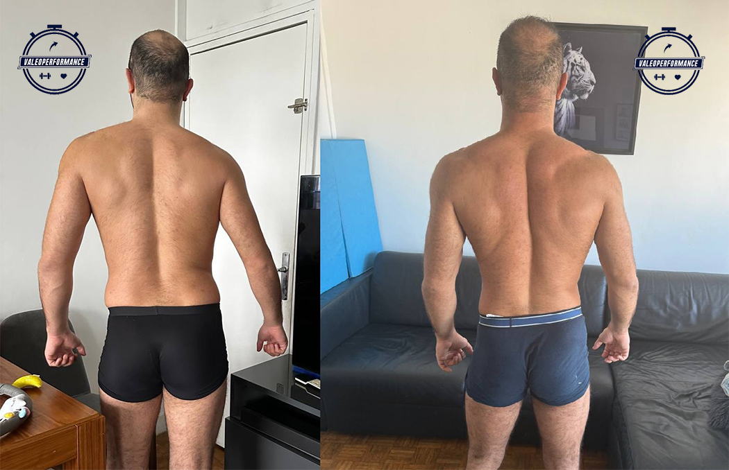 Transformation physique de Jean-Christian par Mathieu Coach sportif sur Toulouse grâce à la mise en place d'un programme et d'un suivi personnalisé